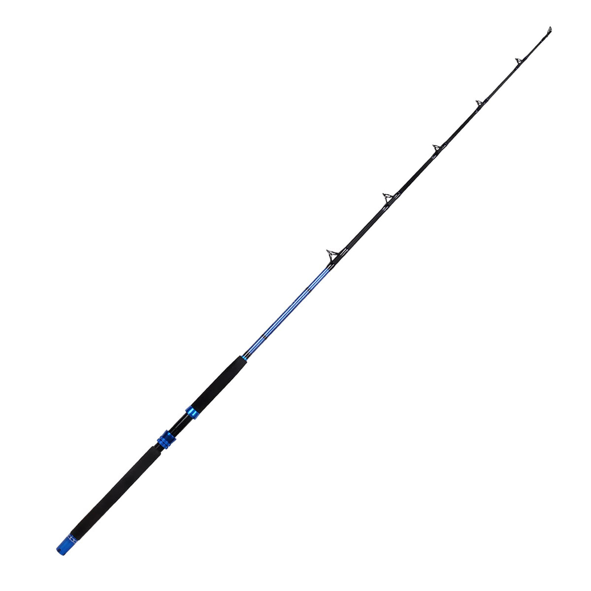 1-Piece 2-Piece Saltwater Trolling Rod Conventional Boat Fishing Pole J3938