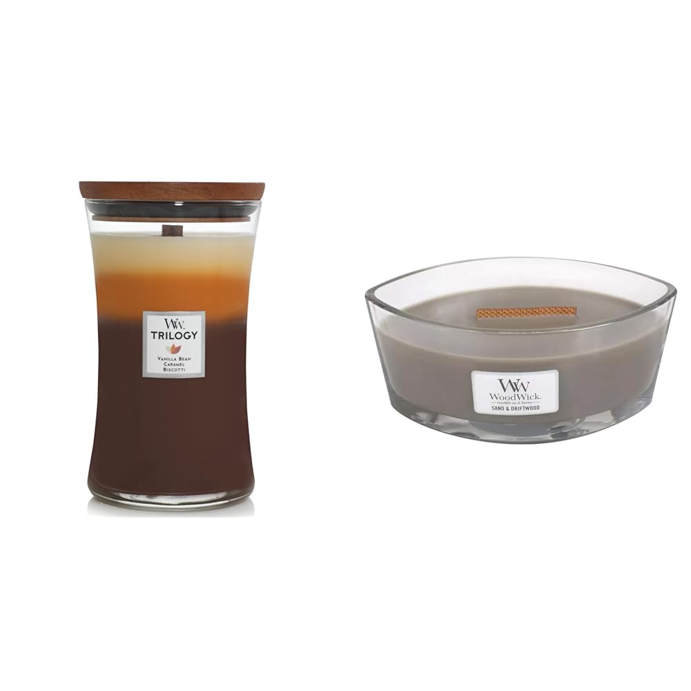 Large Hourglass Soy Blend Wax Scented Candle 16oz L494