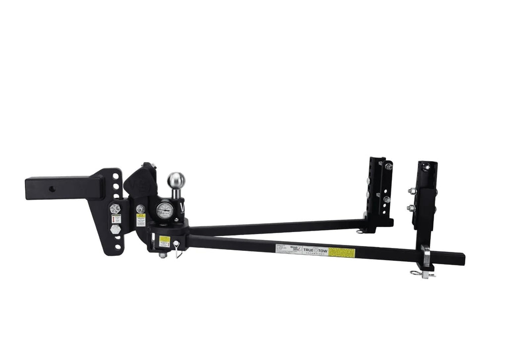 Weight Distribution Hitch with Anti-Sway, 4" Drop, 2.5" Shank, 12,500-lb Towing J1343