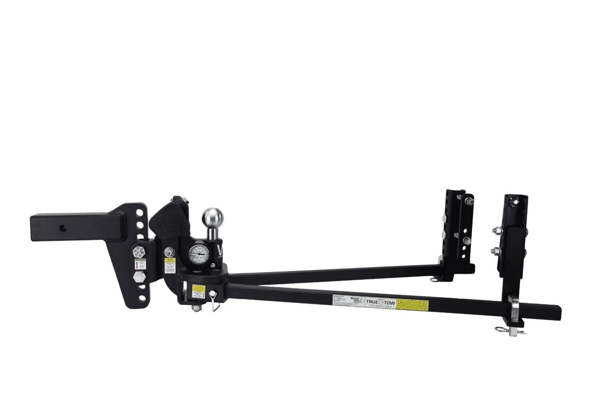 Weight Distribution Hitch with Anti-Sway, 4" Drop, 2.5" Shank, 12,500-lb Towing J1343
