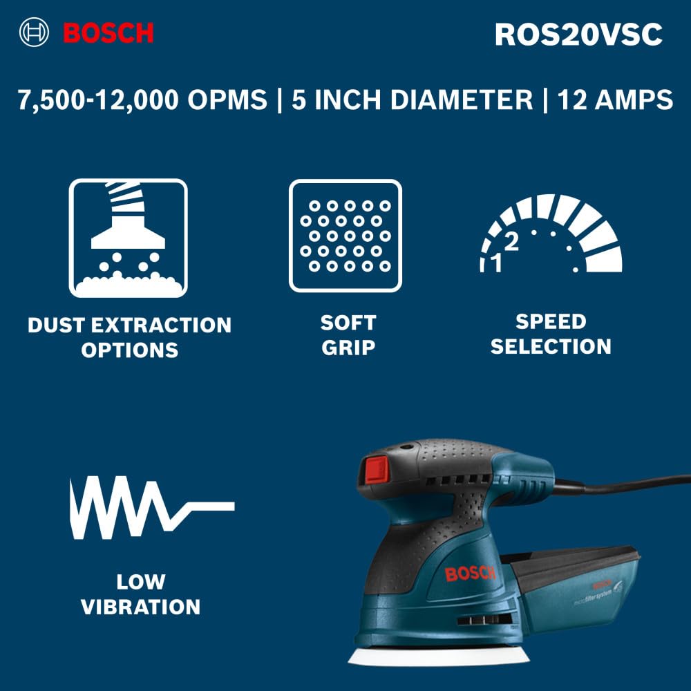 Variable Speed Random Orbital Sander D800938