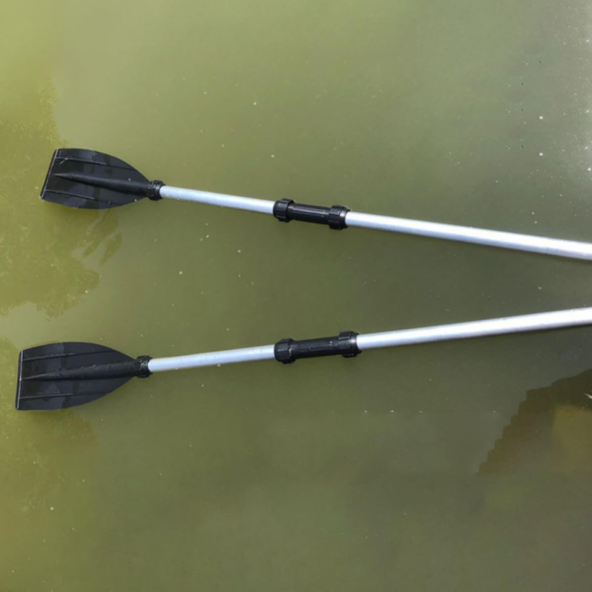 2pcs Telescopic Aluminum Alloy Adjustable Kayak Paddles X83649