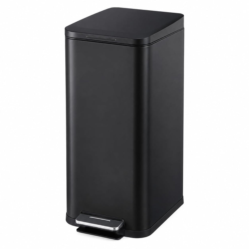 13.2 Gallon Stainless Steel Step Trash Can H8184
