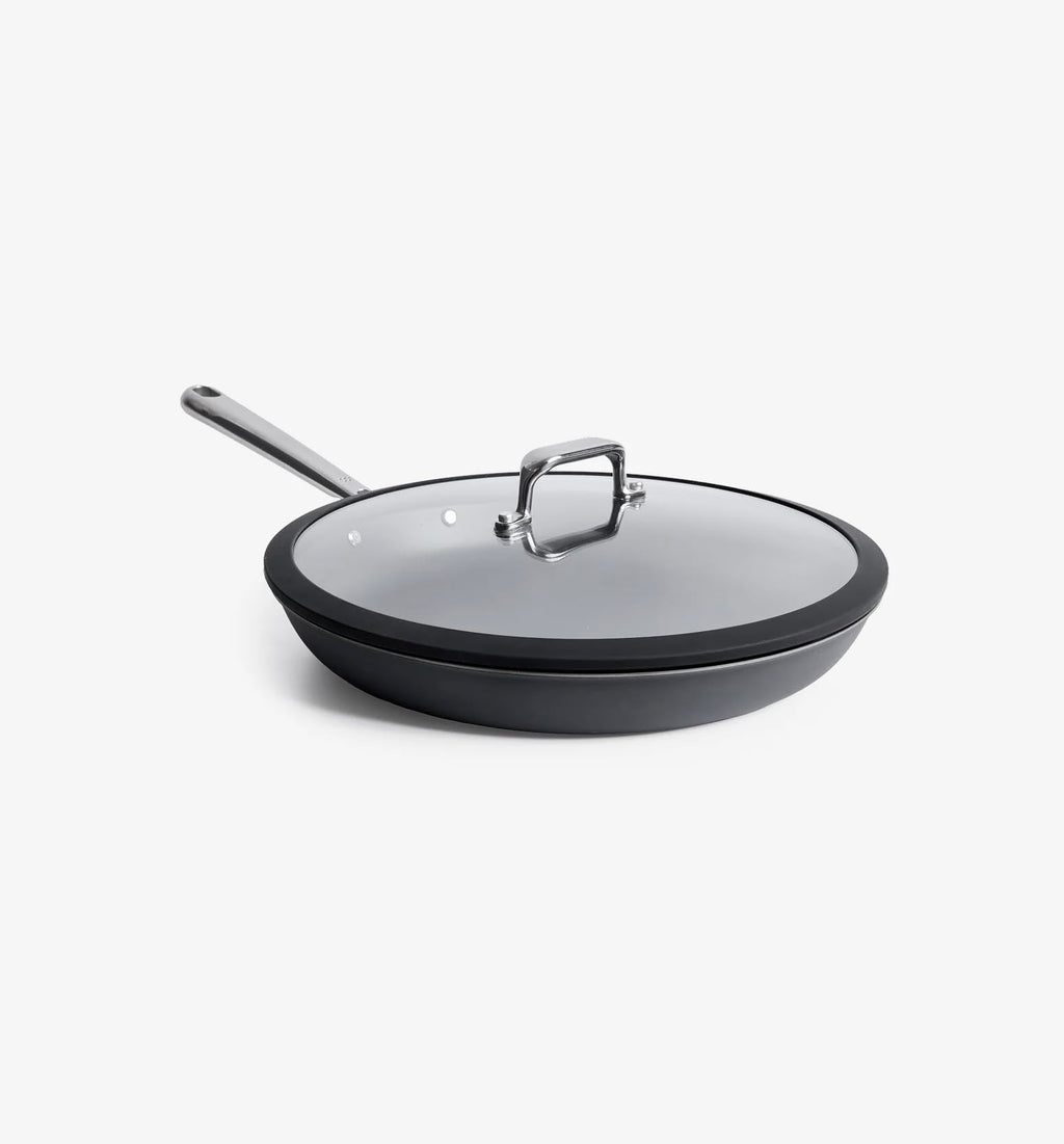 Tempered Glass Lid with Silicone Rim 10 Inch V79041