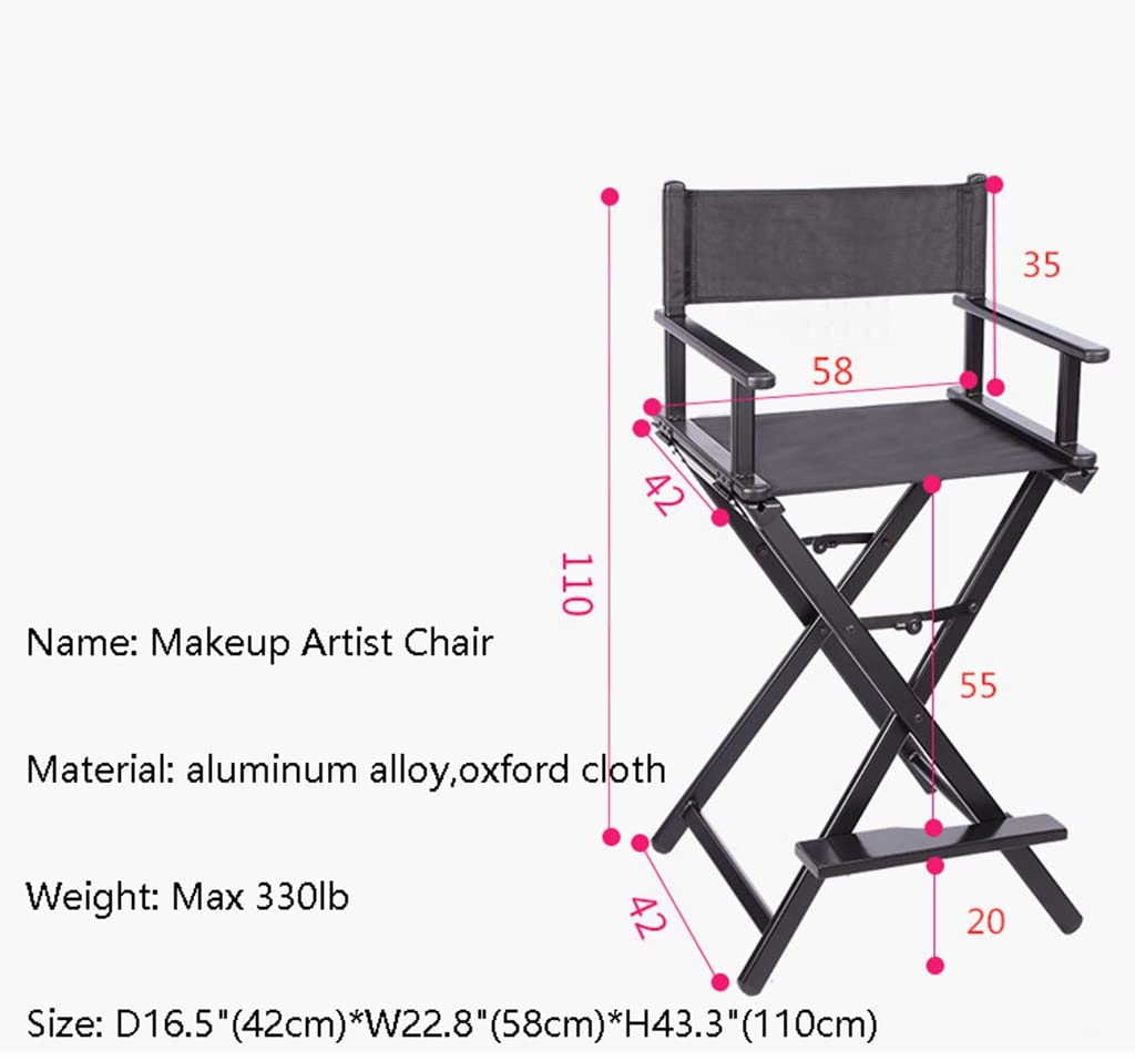 Portable Aluminum Folding Director's Chair C1861