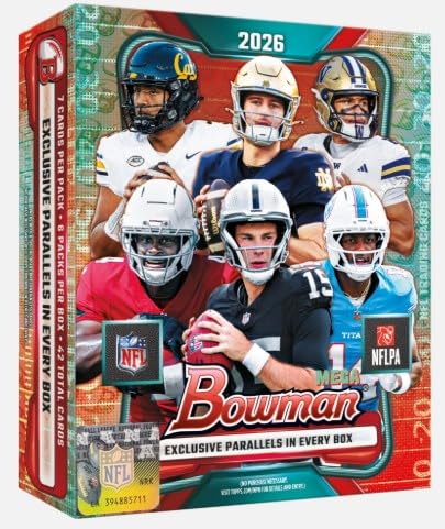 2026 Football Card Mega Box D94199