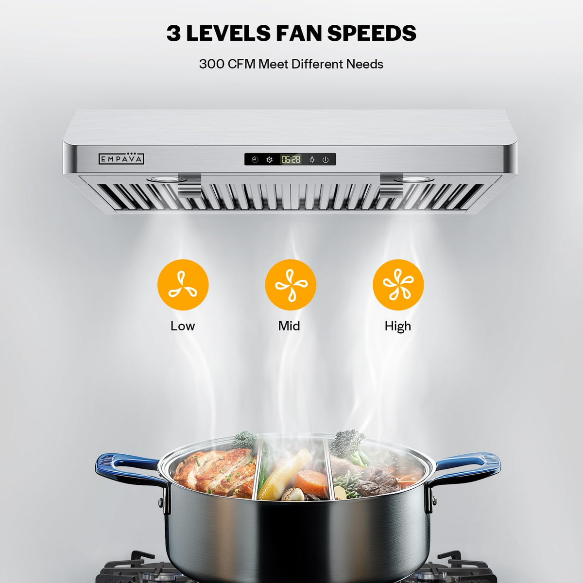 Under Cabinet Range Vent Hood 30 Inch T489