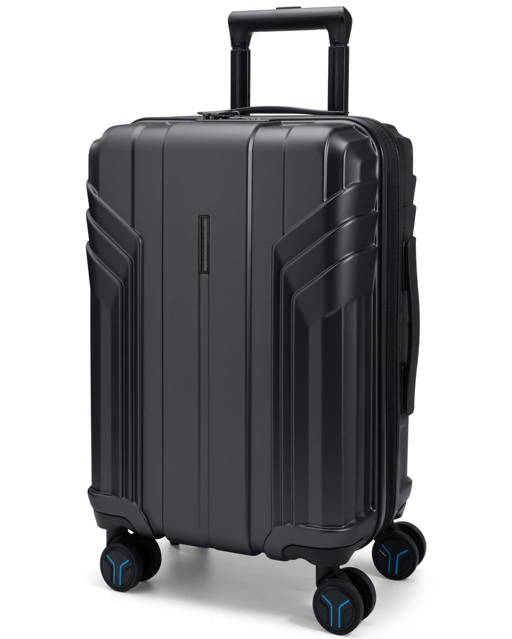 Expandable Carry On Luggage 22x14x9 Black Z99100
