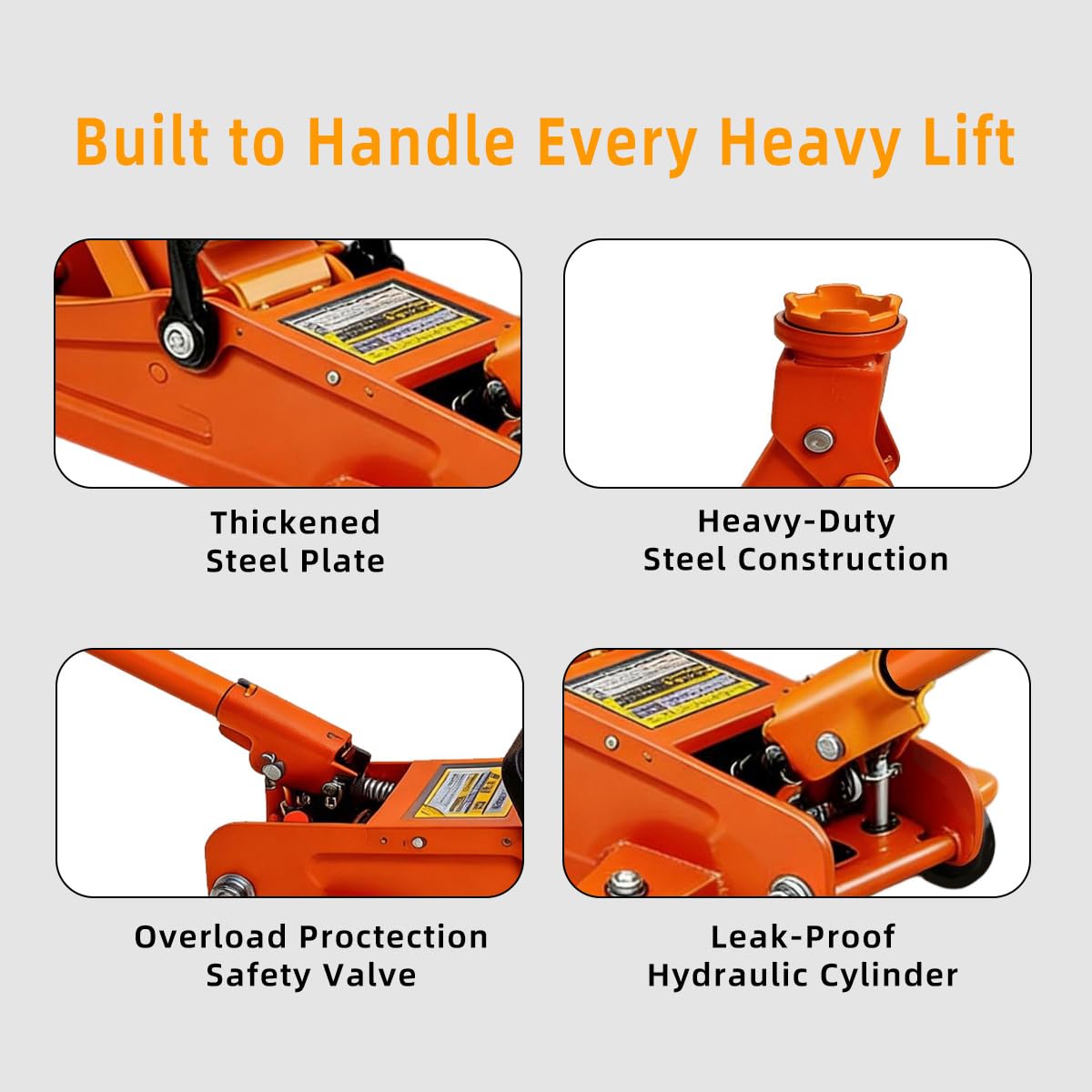 2 Ton Low Profile Hydraulic Floor Jack B651167
