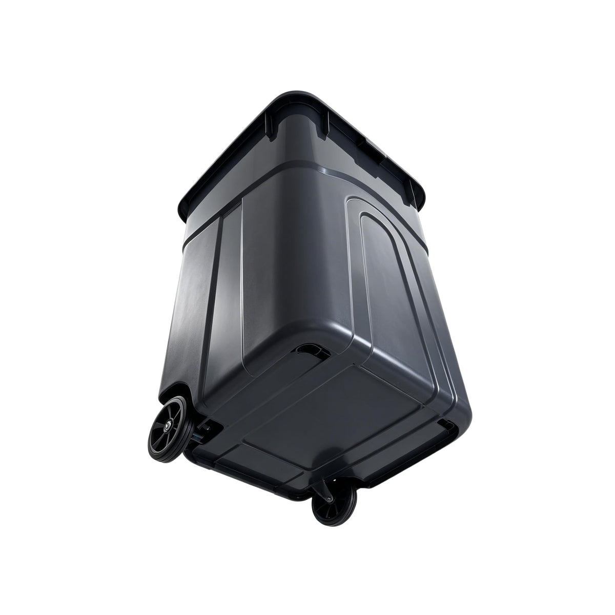 32 Gallon Wheeled Plastic Trash Can with Lid B148447