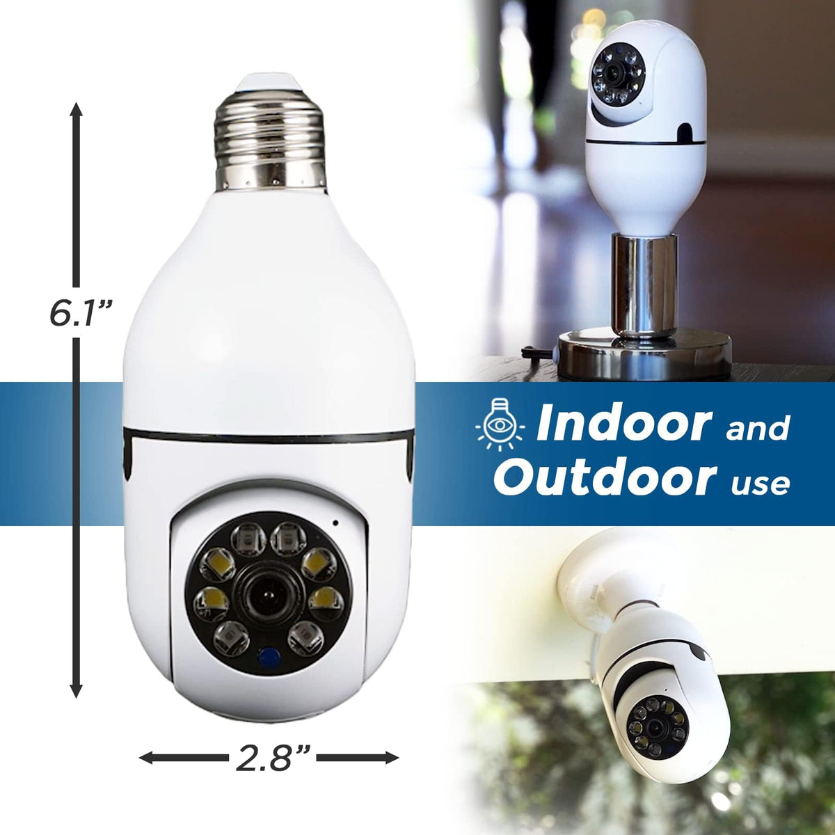 1080P HD WiFi Security Camera with Night Vision K34500