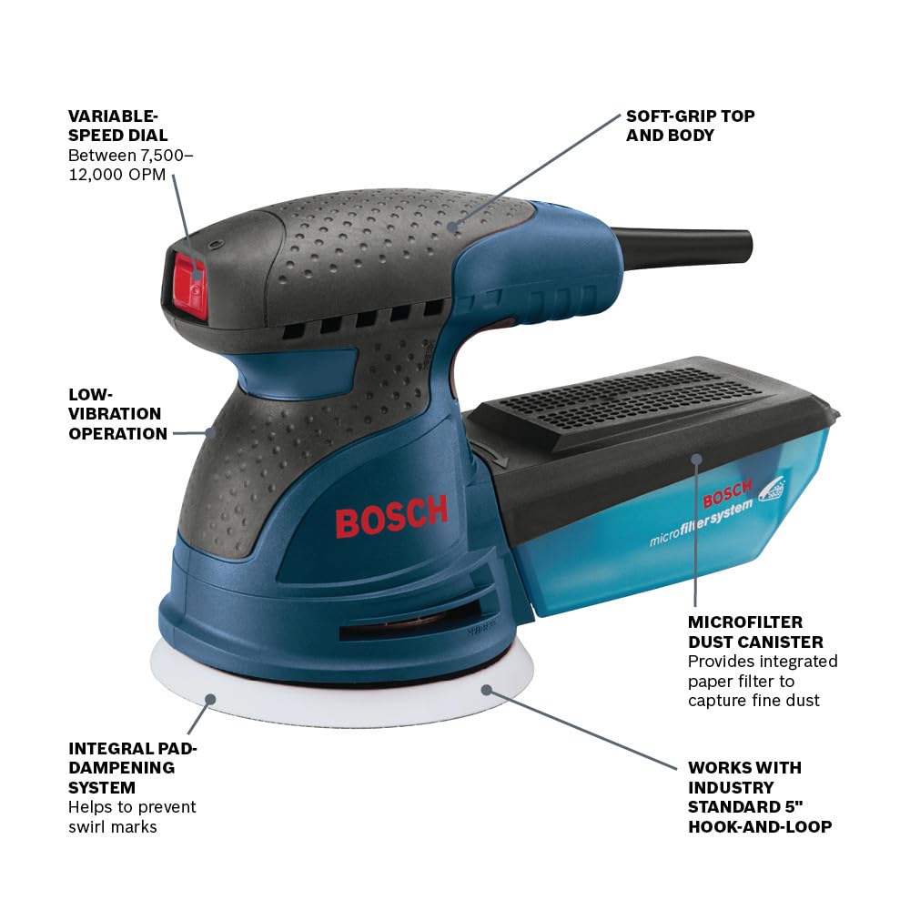 Variable Speed Random Orbital Sander D800938