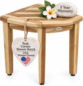 18” Teak Corner Shower Bench I65029