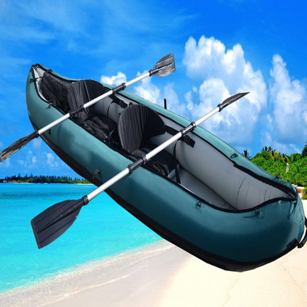 2pcs Telescopic Aluminum Alloy Adjustable Kayak Paddles X83649