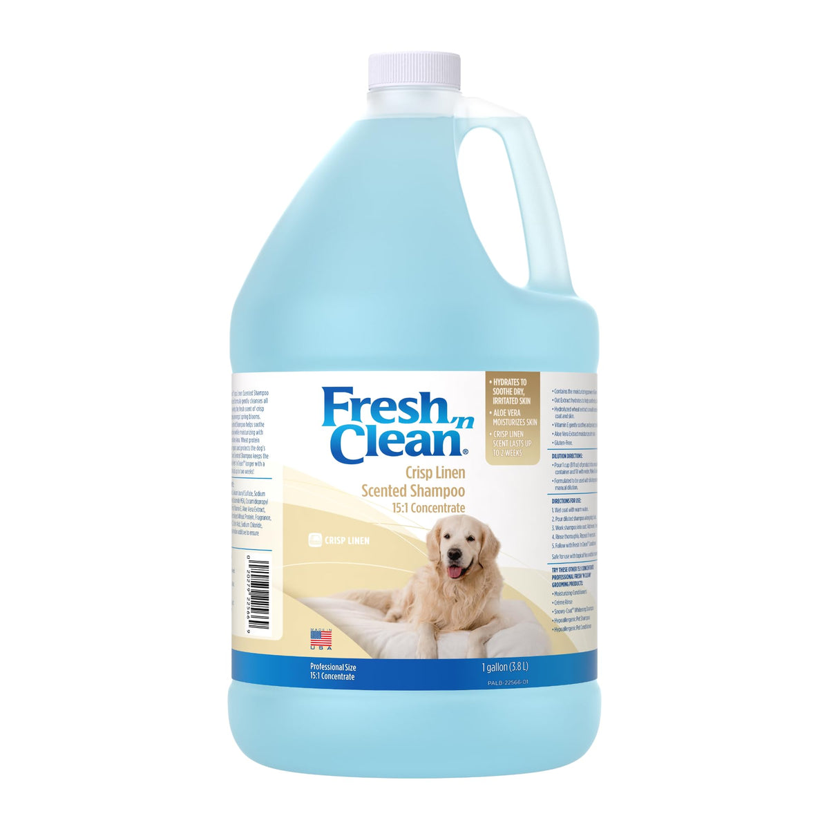 Linen Scented Shampoo 1 Gallon with Vitamin E & Aloe Vera T69743
