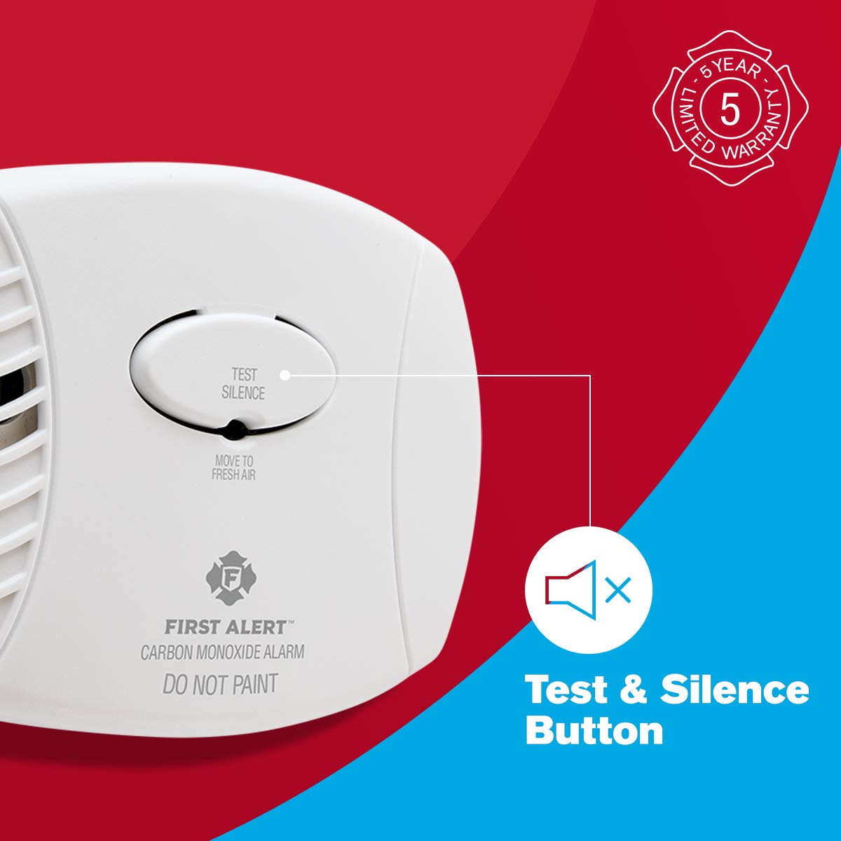 Battery Carbon Monoxide Alarm D52546