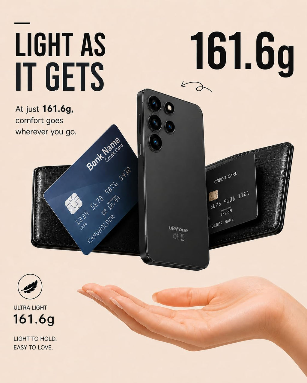 Unlocked 5" Compact Android Smartphone Y1708