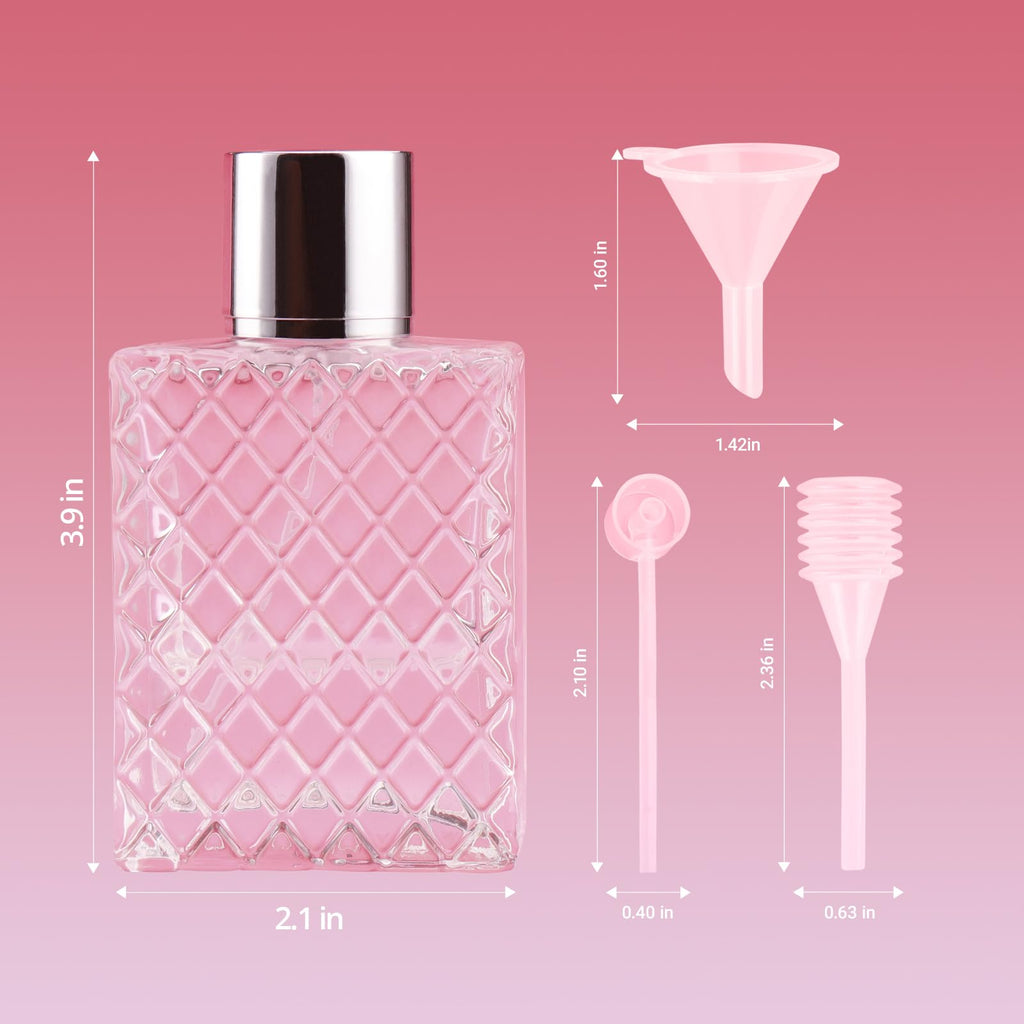 50ml Glass Perfume Bottles Empty Refillable N95174