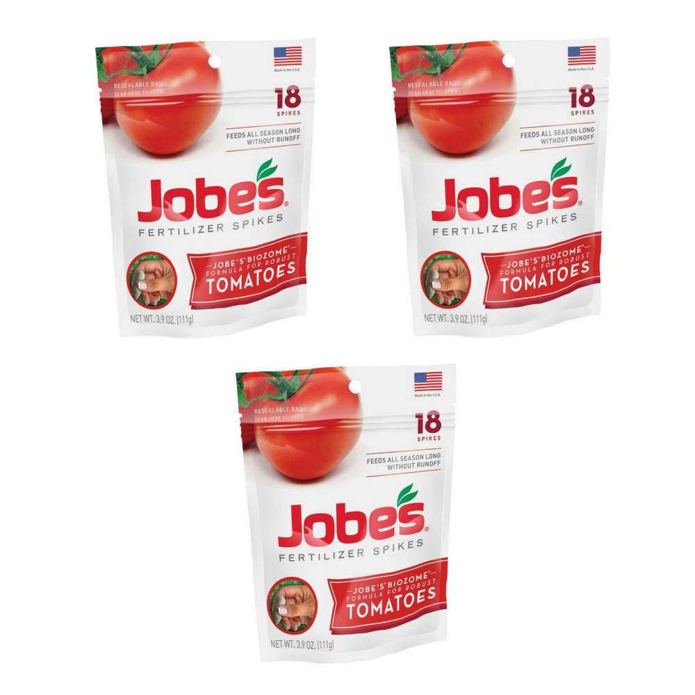 Tomato Fertilizer Spikes, 18 Spikes per Pouch, 3 Pouch J925957