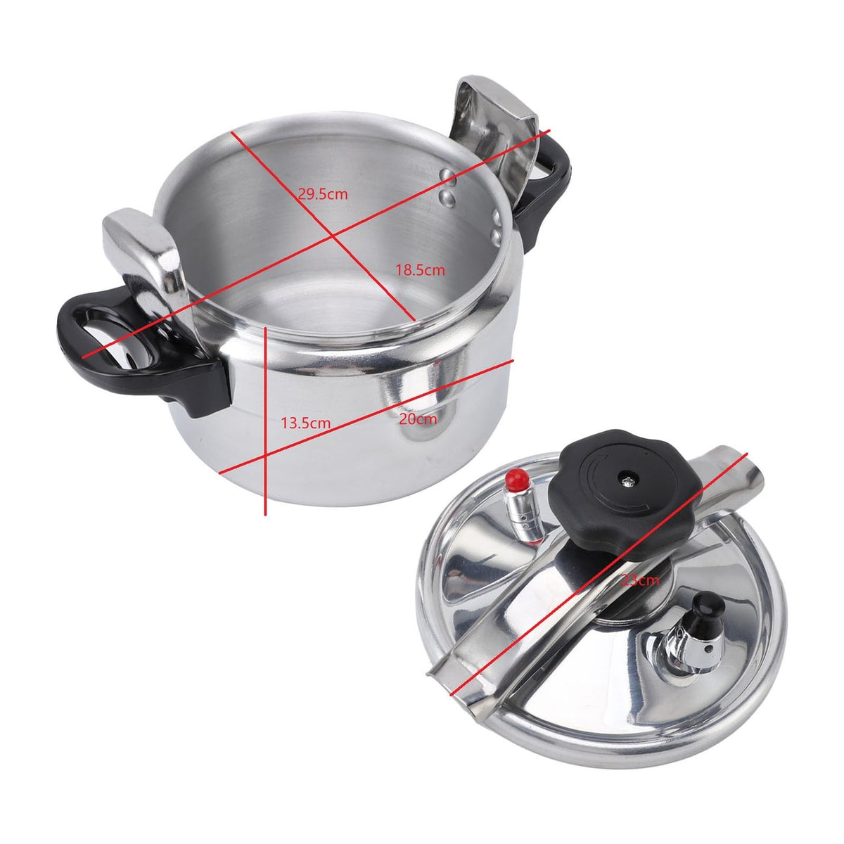 Stainless Steel 4L Pressure Cooker D73852