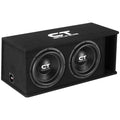 Dual 12” 2600W Ported Car Subwoofer Box E582