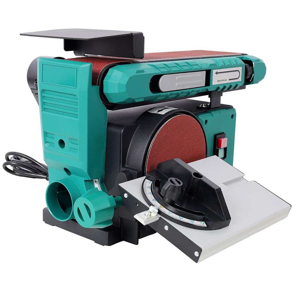 4x36 in Belt & 6 in Disc Sander with Cast Iron Base G808280