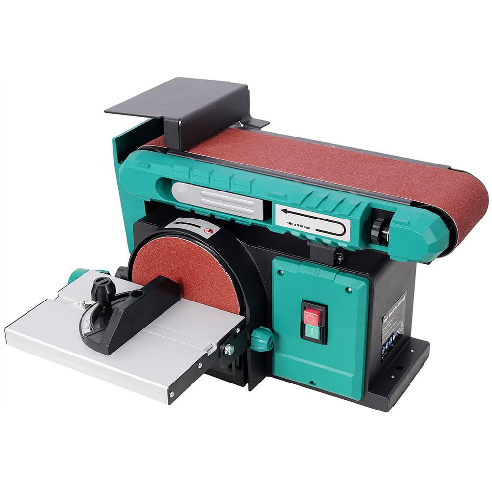 4x36 in Belt & 6 in Disc Sander with Cast Iron Base G808280
