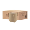 Hardwound Paper Towels, 8" x 800', 100% Recycled, Natural, Case Of 6 Rolls H359