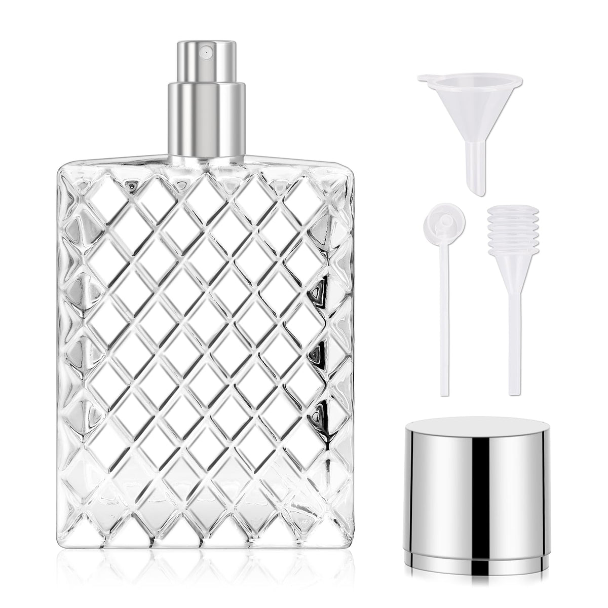 50ml Glass Perfume Bottles Empty Refillable N95174