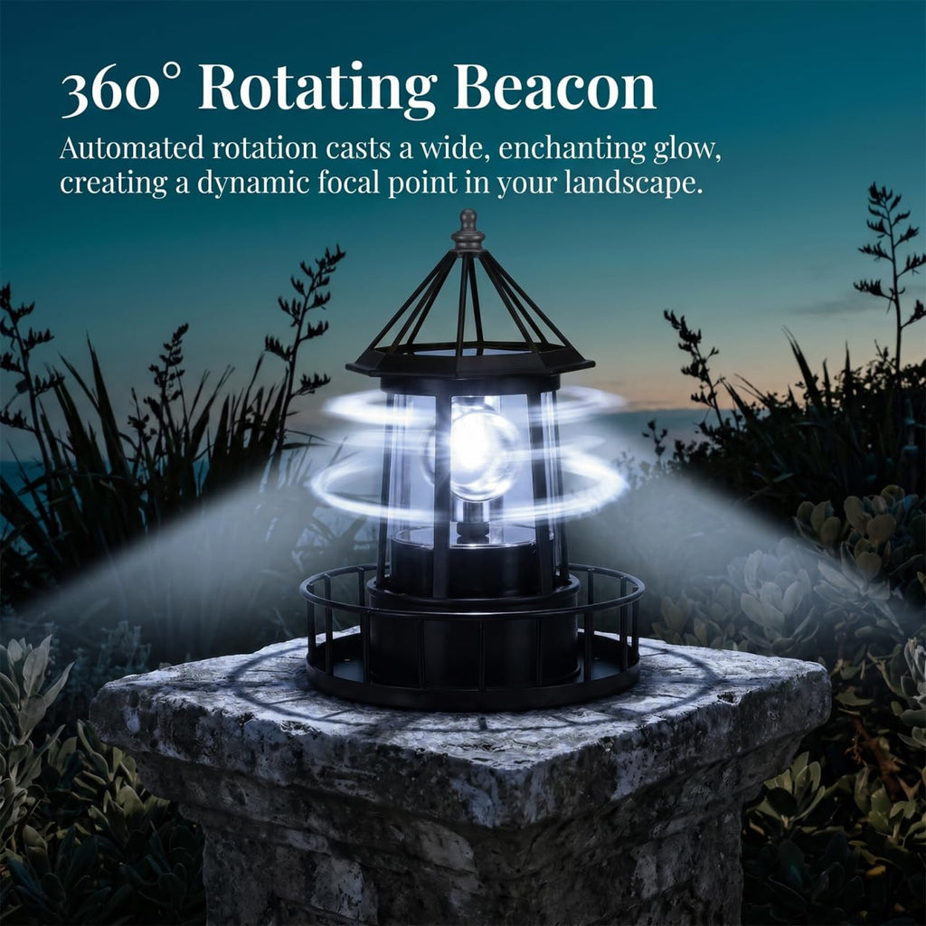 Solar Lighthouse Lamp I13712
