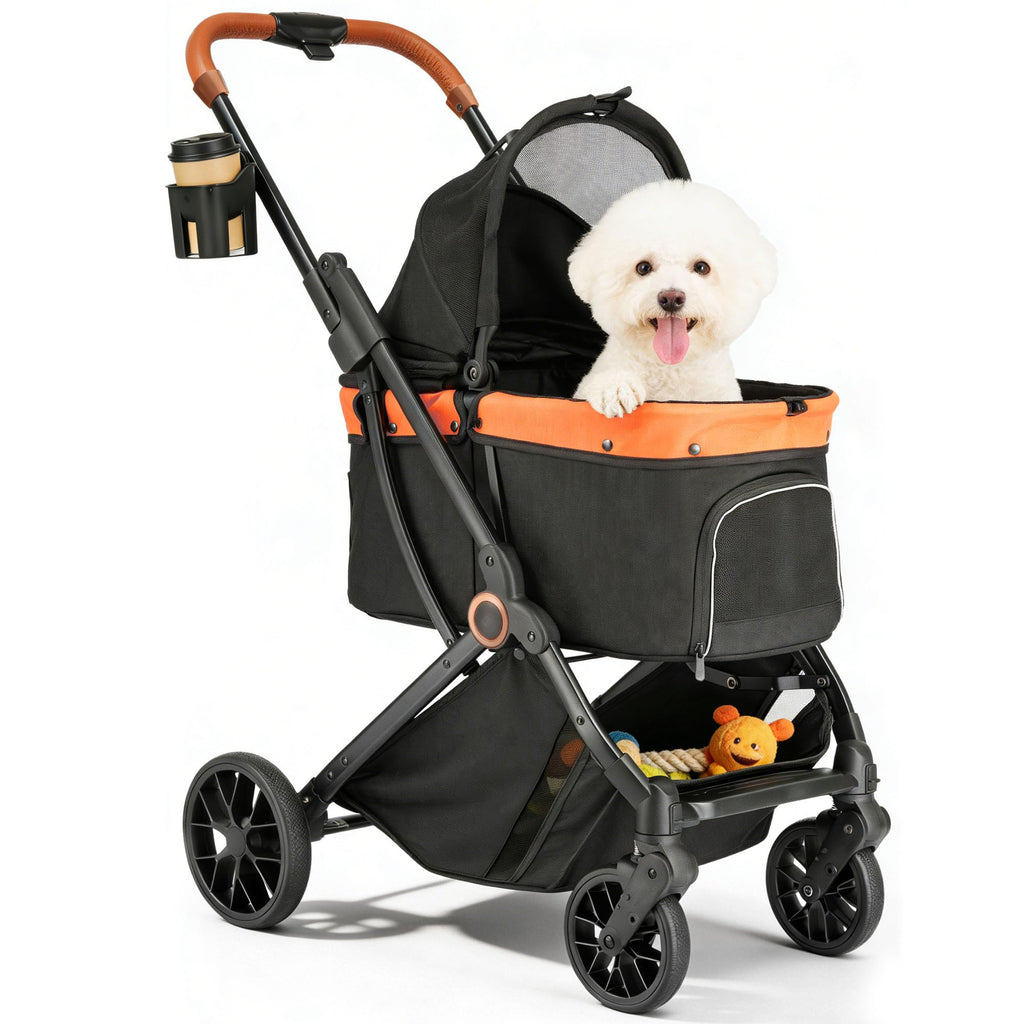 Black Pet Stroller Y9035