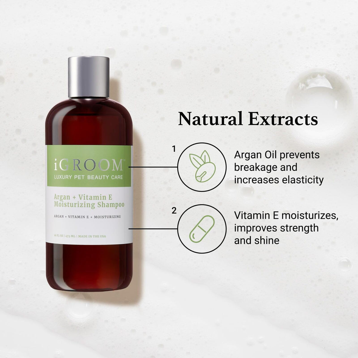 Argan Vitamin E Dog Shampoo Gallon D7549