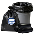 40-45 Gallon 100 Count 21 Micron HDPE Trash Bags L29865