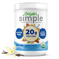 Organic Vegan Protein Powder, Vanilla, 1.25lb Q19925