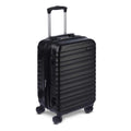 21" Black Hardside Carry-On Luggage with Spinner Wheels A48036