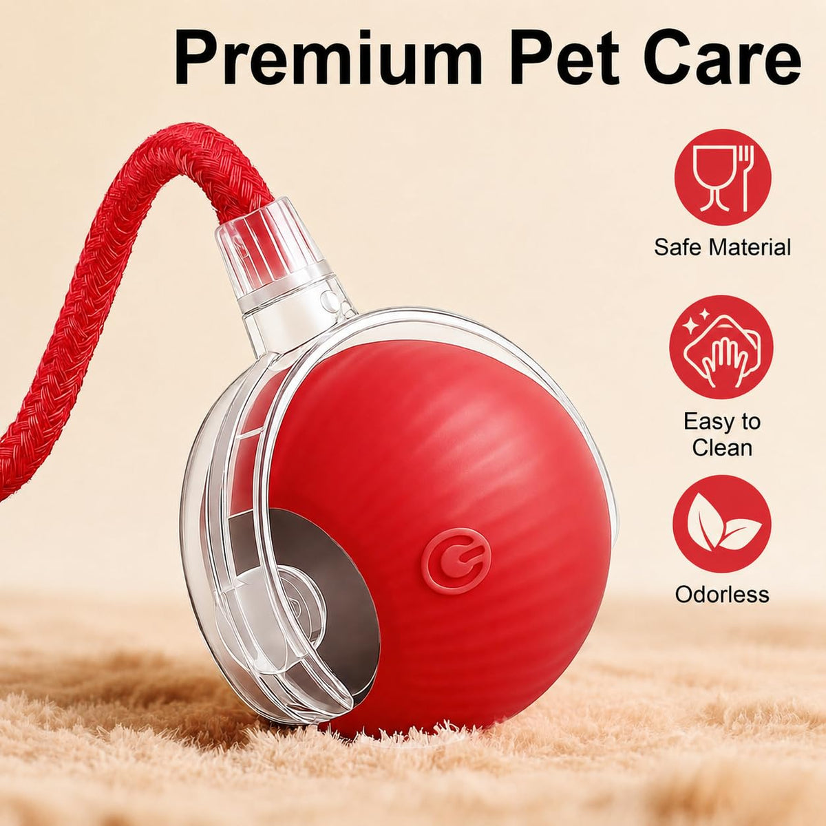 Automatic Rolling Electronic Cat Dog Toy U460