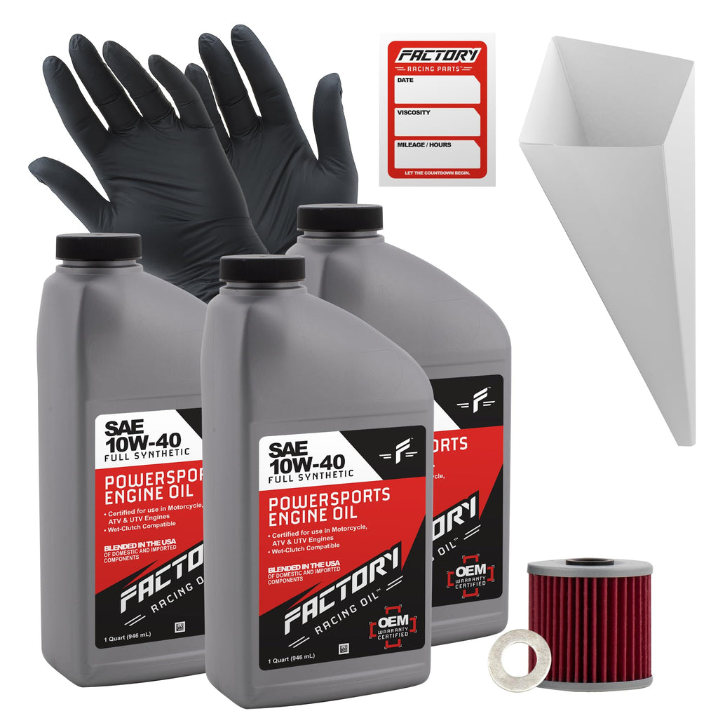 Oil Change Kit compatible with Kawasaki KL650 KLX650 N9794