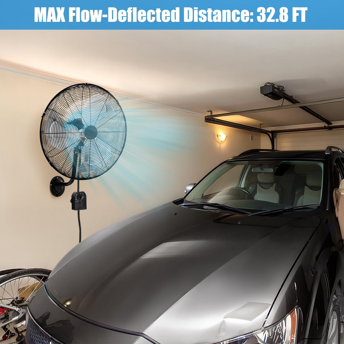 20 Inch Oscillating Wall Fan Z6345