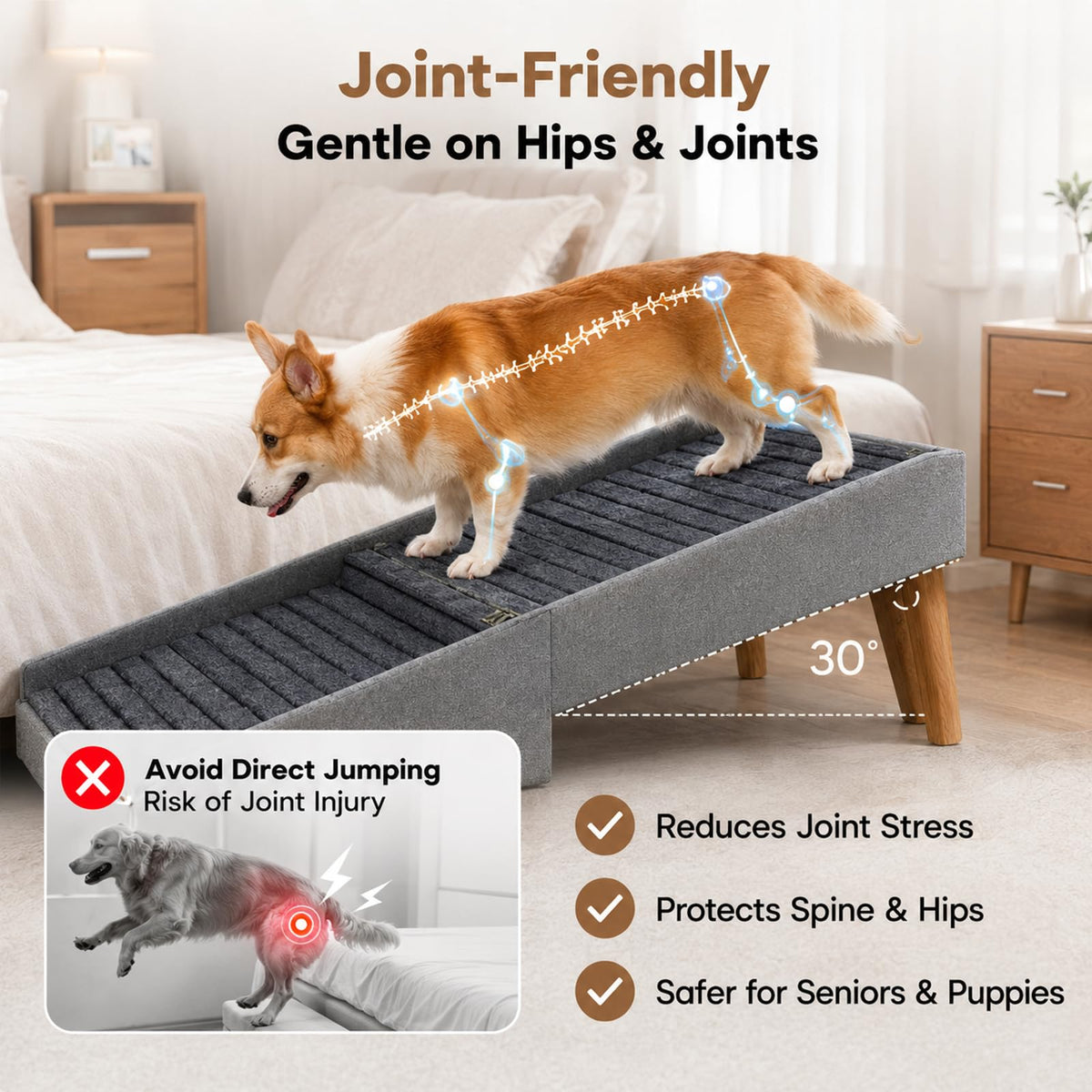 Foldable Anti Slip Pet Stairs D644568