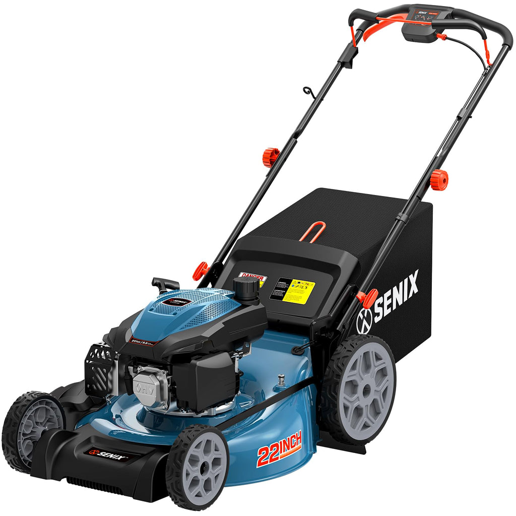22" 3-in-1 Variable Speed Self Propelled Gas Lawn Mower L9972