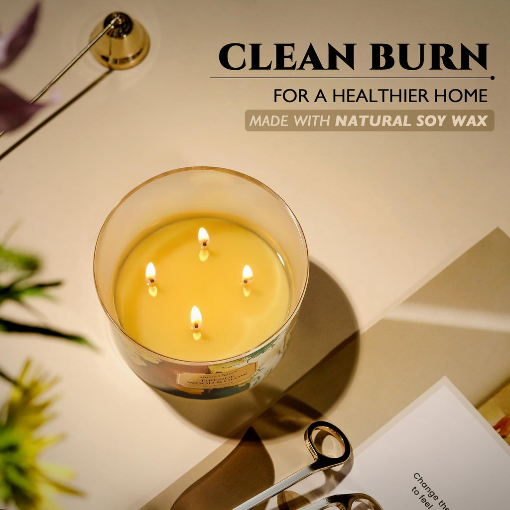 18oz Soy Wax 4-Wick Scented Candle E32024