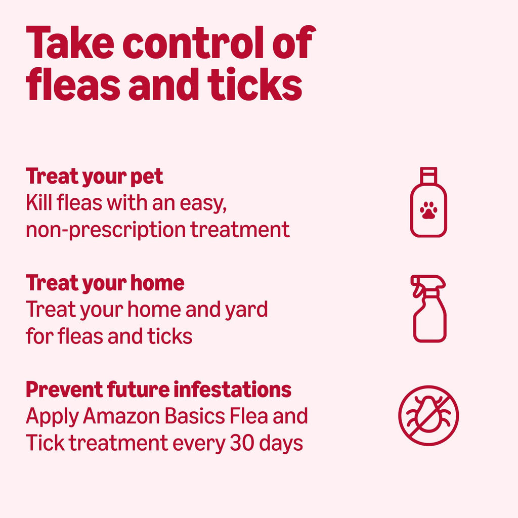 Flea and Tick Topical Treatment for Extra Large Dogs 3 Count E3414