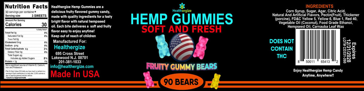 Hemp Gummies O999552