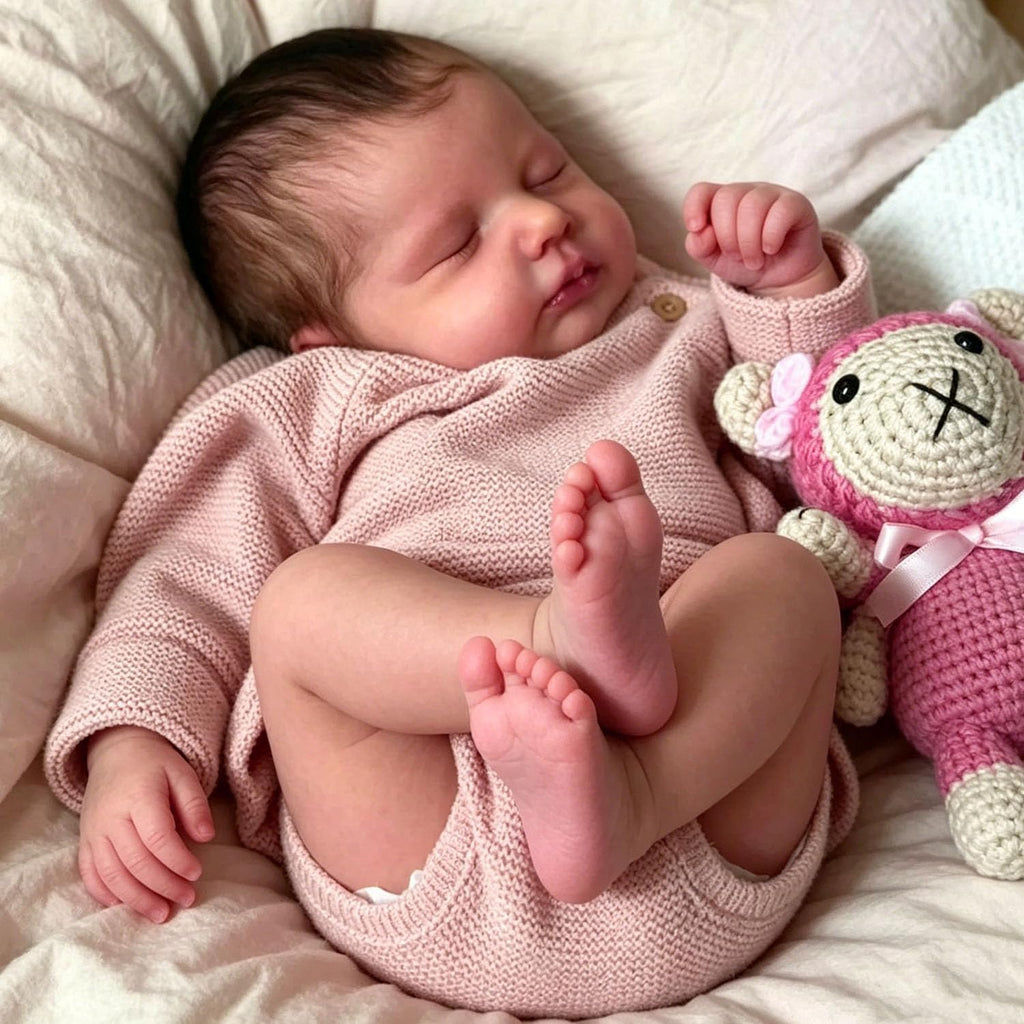 20 in Silicone Full Body Reborn Baby Doll Girl with Accessories S974
