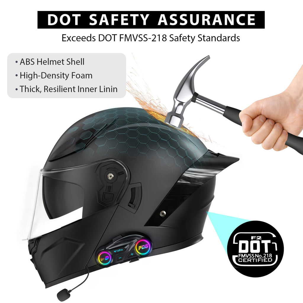 Modular Motorcycle Helmet with Bluetooth M88294