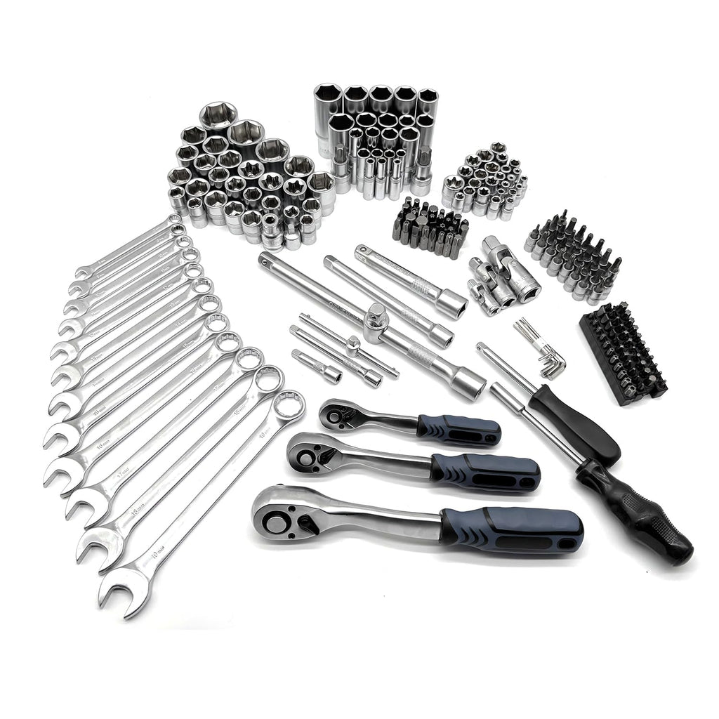 216 Pc Ratchet Socket Wrench Set O929