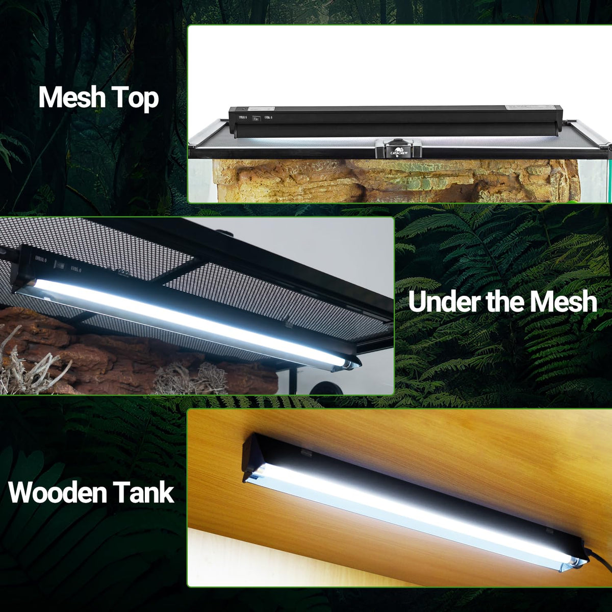 24W T5 UVB Reptile Light Combo Kit J691347