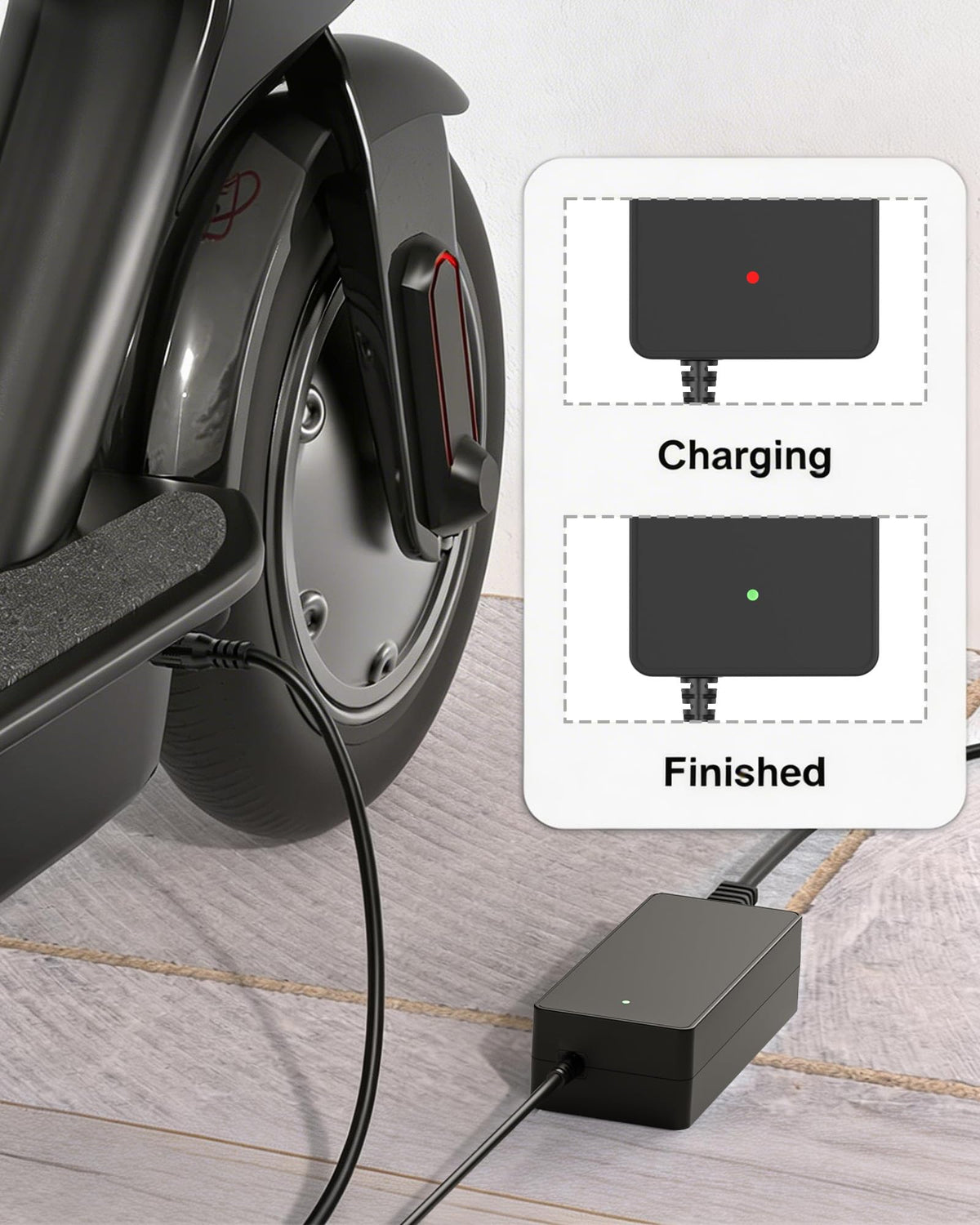 42V 2A Scooter Charger F934