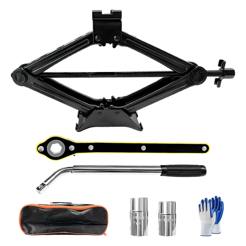 2 Ton Scissor Jack Kit with Lug Wrench G8665