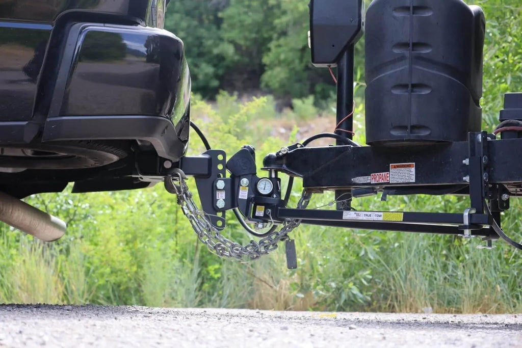 Weight Distribution Hitch with Anti-Sway, 4" Drop, 2.5" Shank, 12,500-lb Towing J1343